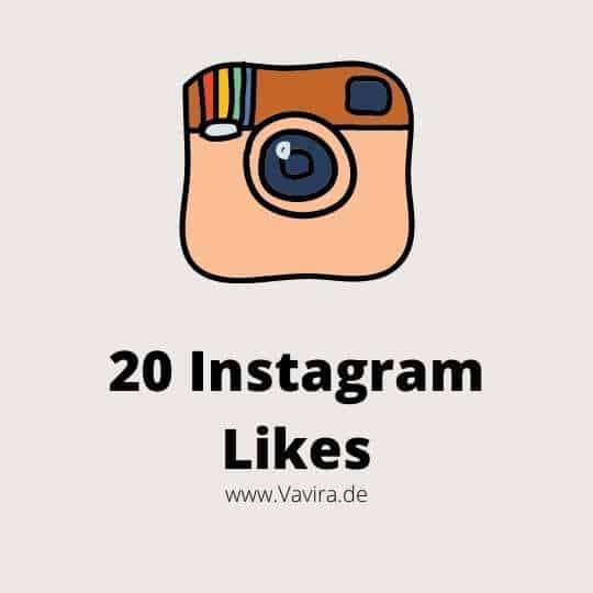 20 Instagram Likes